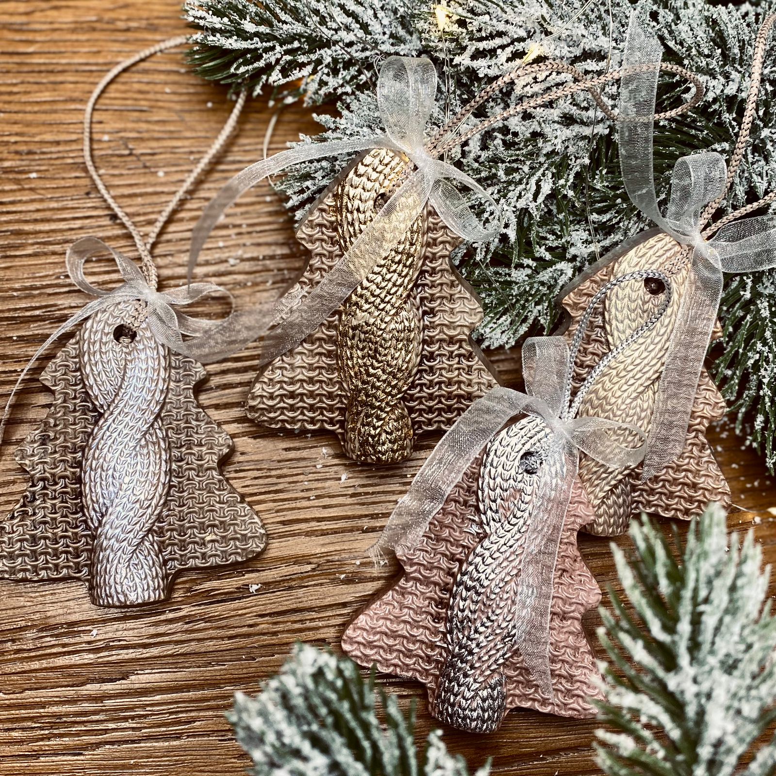 LUCHdecor Елка вязаная