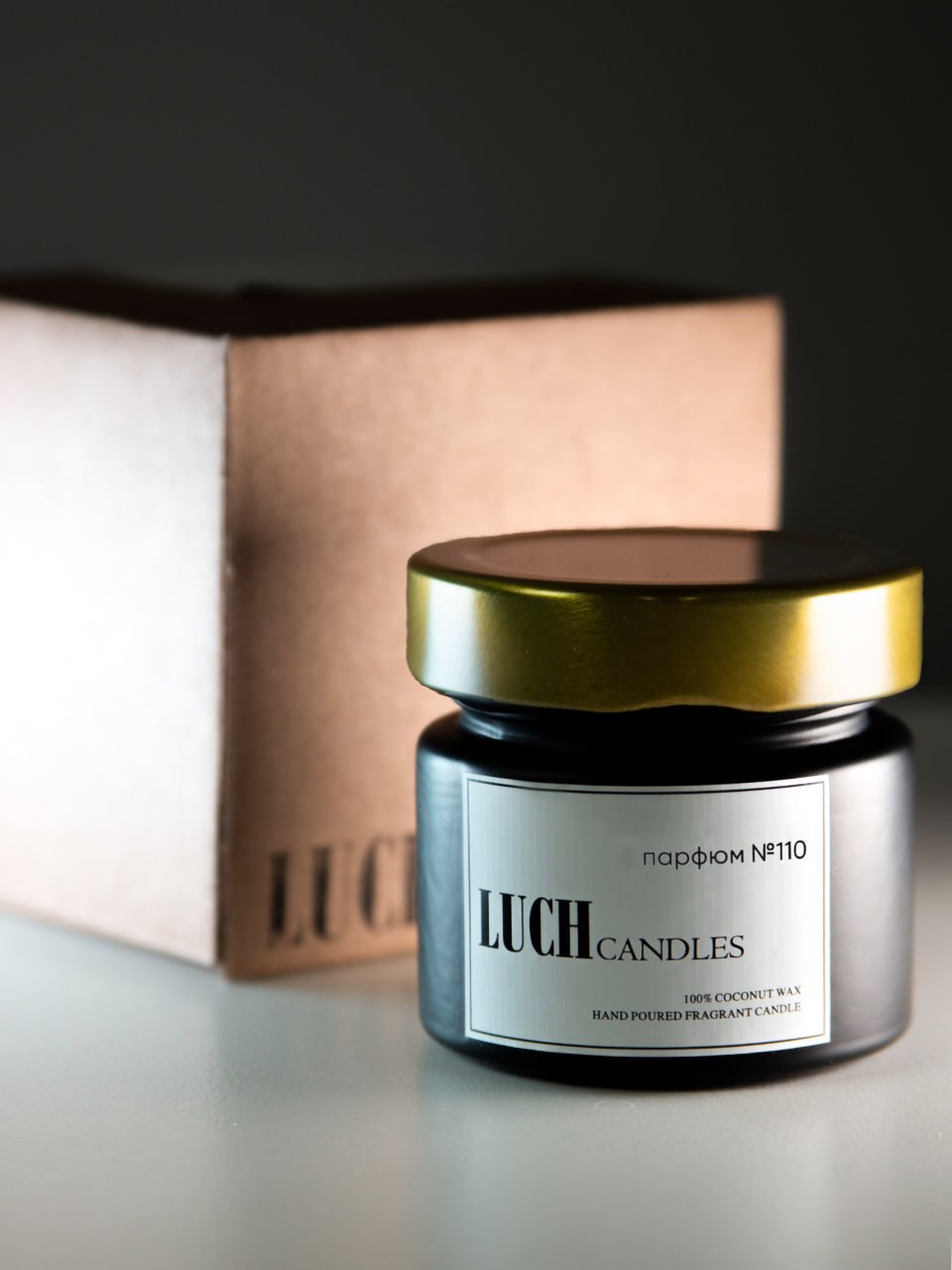 LUCHcandles Аромасвеча PERFUME №110 Кокосовый воск 100мл