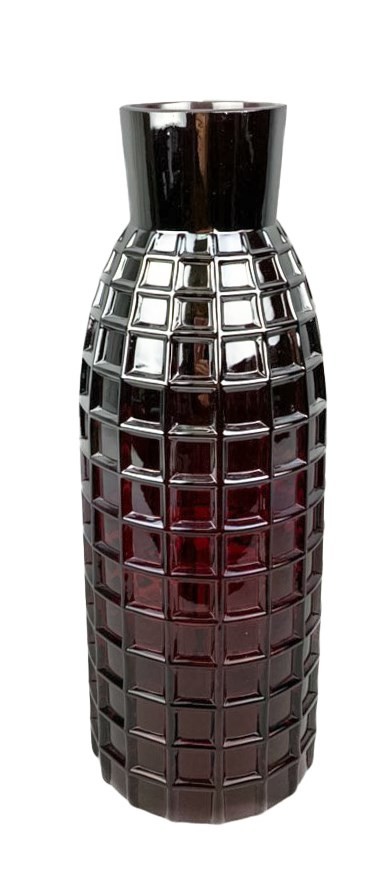 Ваза стекло 33см 591-141